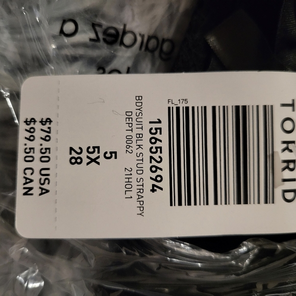 NWT Torrid Black Lace & Mesh Bodysuit - Picture 15 of 16